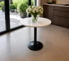 Table ronde VICTORY 70 cm – Noir et blanc fumé, table de Voir les images du produit 10