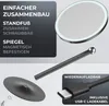 ovimar Kosmetikspiegel Skorpa schwarz | mit Beleuchtung | Produktbild-Vorschau 7