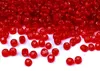 50g Rocailles Glasperlen 8/0 3mm rot Produktbild-Vorschau