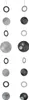 Gilde Girlande, "Universe", Filz, grau, B. 15 cm, H. 135 Produktbild-Vorschau 2