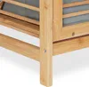 Bambus-Badezimmerregal mit Wäschekorb Produktbild-Vorschau 9