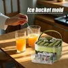 Tragbarer Eiswürfelbereiter, Behälter mit Griff zur Produktbild-Vorschau 2