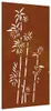 vidaXL Záhradná nástenná dekorácia 105x55 cm Corten Steel Náhľad obrázku produktu 1