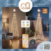 Albero di Natale luminoso con stella apicale, altezza 210 Anteprima dell’immagine prodotto 7