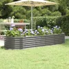 The Living Store Hochbeet Pulverbeschichteter Stahl Produktbild-Vorschau 1