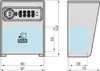 BASI - SSZ 350 - Schlüsselsafe aus 3 mm Edelstahl - 2 Produktbild-Vorschau 7