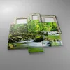 Bild auf Leinwand - Leinwandbild - Stream Wald Natur - Produktbild-Vorschau 2