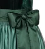 Dirndl midi Marlies Samt Dirndl in Dunkelgrün von Nübler Produktbild-Vorschau 4