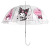 Parapluie transparente rose et noire Sanrio Kuromi & My Voir les images du produit 1