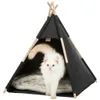 TRIXIE Höhle Tipi - anthrazit - 55 × 65 × 55 cm Produktbild-Vorschau 3