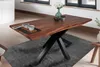 Esstisch Baumkante massiv Akazie Nussbaum 120 x 80 Produktbild-Vorschau 2