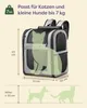 Knupis Katzenrucksack & Hunderucksack bis 7kg - Leicht - Produktbild-Vorschau 3