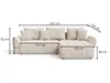 GrainGold Ecksofa L-Form Decor L - Ecksofa mit Produktbild-Vorschau 6