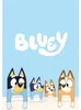 Toalla de algodón, 70x140 cm, diseño de Bluey, el perro Vista previa de la imagen del producto 3
