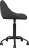 kancelářská židle vidaXL Black Velvet Náhled obrázku produktu 2