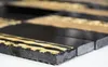 Mosaik Fliese Marmor Naturstein Rechteck Stein Carving gold Produktbild-Vorschau 3