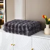 （160*100cm,dunkelgrau）Superweiche Decke aus Kunstfell Produktbild-Vorschau 4