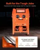 SucceBuy Cabine de sablage 926 L en acier avec roues, Voir les images du produit 6