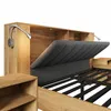 Flieks Doppelbett 180x200cm mit Fußhocker, Stauraumbett mit Produktbild-Vorschau 8