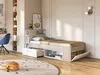 Bett mit Kopfteil, Stauraum & Schublade - 90 x 190 cm - Produktbild-Vorschau 8