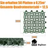 BigDean Rasengitter Kunststoff 50 Stück a 50 x 50 x 4 cm - Produktbild-Vorschau 5