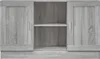 vidaXL Sideboard Gris Sonoma 120x30,5x70 cm Matériau dérivé Voir les images du produit 4