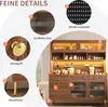 Buffet moderne Flieks avec éclairage LED et application, Voir les images du produit 6