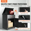 VEVOR Paketbriefkasten 44x35x58,3cm Paketbox Stahl Produktbild-Vorschau 2