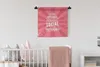 MuchoWow® Wandteppich Wandbehang Jahrgang - Gestaltung - Produktbild-Vorschau 1