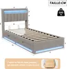 Moonbite Kinderbett mit Stauraum 90x200 cm, USB-C Zentral, Produktbild-Vorschau 5
