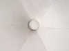 BELIANI Pouf Cremeweiß Samt Rund 40 cm Gesteppt mit Produktbild-Vorschau 6