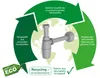 KIRCHHOFF ECO SAVE odpływ umywalkowy, syfon wykonany z Podgląd zdjęcia produktu 3