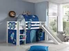 Vipack Spielbett Pino inkl. Rutsche, Liegefläche 90x200 cm Produktbild-Vorschau 2