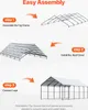 Stanové garáže VEVOR, 4 x 8 x 3,15 m, stanové garáže s Náhled obrázku produktu 6