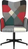 vidaXL Fauteuil relax patchwork tissu Voir les images du produit 2
