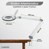 Lumeno LED Lupenleuchte Serie 851X mit 152mm Echtglaslinse, Produktbild-Vorschau 3