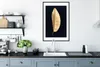 MuchoWow® MuchoWow® Gerahmtes Poster Blatt - Baum - Gold Produktbild-Vorschau 4