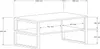 Skye Decor, Devon - White, Couchtische, Weiß, 100 x 60 x 44 Produktbild-Vorschau 7