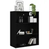 vidaXL Hängeschrank Schwarz 69,5x32,5x90 cm Produktbild-Vorschau 4