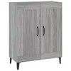 Sideboard Grau Sonoma 69,5x34x90 cm Holzwerkstoff Produktbild-Vorschau 1