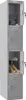 Phoenix PL1433GGK Schließfach Locker Grau - 1 Spind 4 Türen Produktbild-Vorschau 3