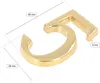 KOTARBAU® Ziffer „5” Messing Selbstklebend 5 cm aus Messing Produktbild-Vorschau 2
