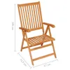 Maison Exclusive - Gartenstühle 2 Stk. mit Beigen Kissen Produktbild-Vorschau 10