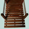 Relaxdays Záhradný mostík s zábradlím, smrekové drevo, Náhľad obrázku produktu 7