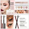 Make-up set met 33 onderdelen, inclusief make-up tas. Bevat Productafbeelding-voorbeeld 4