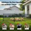Ogrodzenie z siatki drucianej Wiltec czarne 100 cm x 10 m, Podgląd zdjęcia produktu 9