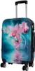 Polycarbonat Kleiner Handgepäck Reisekoffer Orchidee 55 cm Produktbild-Vorschau 1