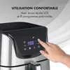 Aero Vital deluxe Friteuse à air chaud 5,4L 1700W inox Voir les images du produit 4