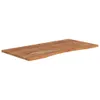 vidaXL Stolová doska 110x60x2,5 cm obdĺžniková z masívneho Náhľad obrázku produktu 3
