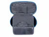 Franky 621-2 Effekt Pencilcase Schlampermäppchen grey/blue Produktbild-Vorschau 2